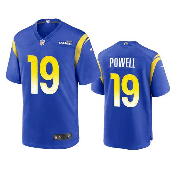 Nike Men & Women & Youth Los Angeles Rams #19 Brandon Powell Royal Stitched Football Game Jersey,We sell and wholesale Nike Men & Women & Youth Los Angeles Rams #19 Brandon Powell Royal Stitched Football Game Jersey on line form chian!